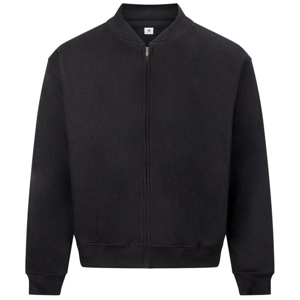 Awdis Unisex Adult Signature Heavyweight Bomber Jacket / Deep Black